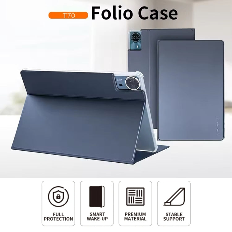 Teclast Anti-slip Texture Smart Tablet Leather Folio Case for Teclast T70