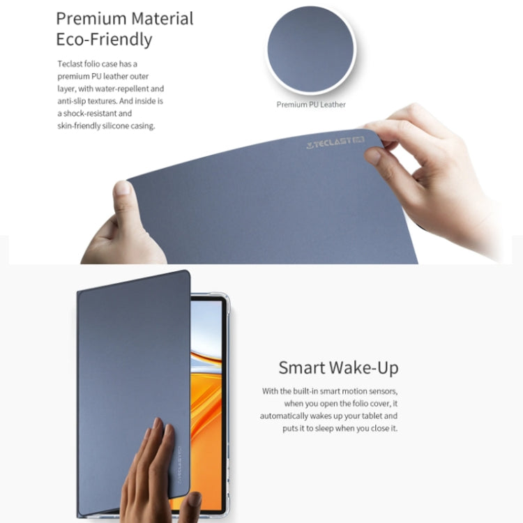 Teclast Anti-slip Texture Smart Tablet Leather Folio Case for Teclast T70