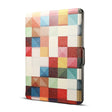 Colors Magic Cube Print Horizontal Flip PU Leather Protective Case for Amazon Kindle Paperwhite 1 & 2 & 3 with Sleep / Wake-up - Amazon by PMC TechLife | Online Shopping South Africa | PMC TechLife