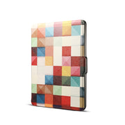 Colors Magic Cube Print Horizontal Flip PU Leather Protective Case for Amazon Kindle Paperwhite 1 & 2 & 3 with Sleep / Wake-up