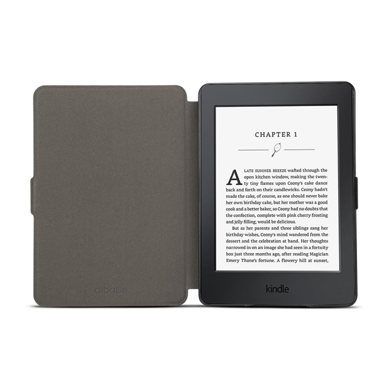 Colors Magic Cube Print Horizontal Flip PU Leather Protective Case for Amazon Kindle Paperwhite 1 & 2 & 3 with Sleep / Wake-up