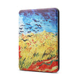Van Gogh Oil Painting Pattern Horizontal Flip PU + TPU Leather Protective Case for Amazon Kindle Paperwhite 4 (2018), with Sleep & Wake-up Function - Amazon by PMC TechLife | Online Shopping South Africa | PMC TechLife