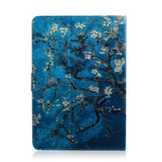Apricot Blossom Pattern Horizontal Flip Leather Case for Amazon Kindle Paperwhite 4 (2018) / 3 / 2 / 1, with Holder & Card Slot & Wallet