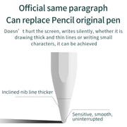 JD16 Bluetooth Stylus Pen with Real-time Battery Display for iPad