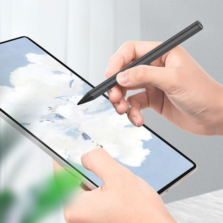 WR18 4096 Micro USB Pressure-Sensitive Stylus Pen(Black)