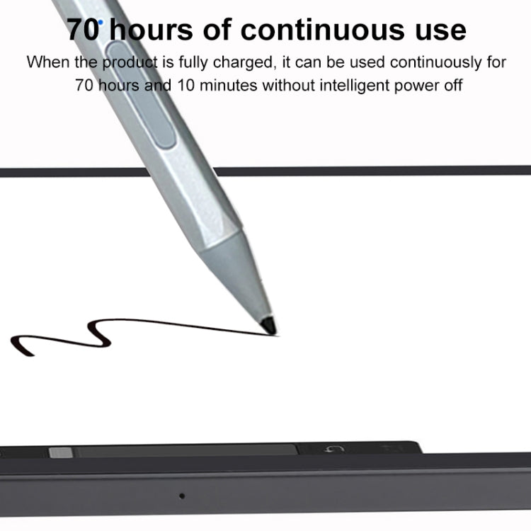 WR19 4096 USB-C/Type-C Pressure-Sensitive Stylus Pen(Silver)
