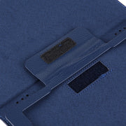For Amazon Kindle Fire HD8 (2017) Litchi Texture Horizontal Flip Leather Case with Holder(Dark Blue)