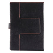Universal Bluetooth V3.0 Keyboard Detachable Litchi Texture PU Leather Tablet Case with Touchpad for 9.7-10.1 inch Tablet PC(Black)