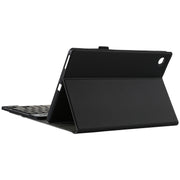AM10S Detachable Bluetooth Backlight Keyboard Ultrathin Horizontal Flip Leather Tablet Case with Holder for Lenovo M10 Plus 10.3 inch X606F(Black)