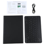 AM10S Detachable Bluetooth Backlight Keyboard Ultrathin Horizontal Flip Leather Tablet Case with Holder for Lenovo M10 Plus 10.3 inch X606F(Black)