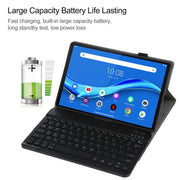AM10S Detachable Bluetooth Backlight Keyboard Ultrathin Horizontal Flip Leather Tablet Case with Holder for Lenovo M10 Plus 10.3 inch X606F(Black)