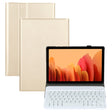 A500S Detachable Bluetooth Backlight Keyboard Ultrathin Horizontal Flip Leather Tablet Case with Holder for Samsung Galaxy Tab A7 10.4 (2020) T500 / T505(Gold) - Samsung Keyboard by PMC TechLife | Online Shopping South Africa | PMC TechLife