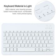 A500S Detachable Bluetooth Backlight Keyboard Ultrathin Horizontal Flip Leather Tablet Case with Holder for Samsung Galaxy Tab A7 10.4 (2020) T500 / T505(Gold)