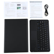 AM10-A Detachable Bluetooth Backlight Keyboard Ultrathin Horizontal Flip Leather Tablet Case with Touchpad & Holder for Lenovo M10 Plus 10.3 inch X606F(Black)