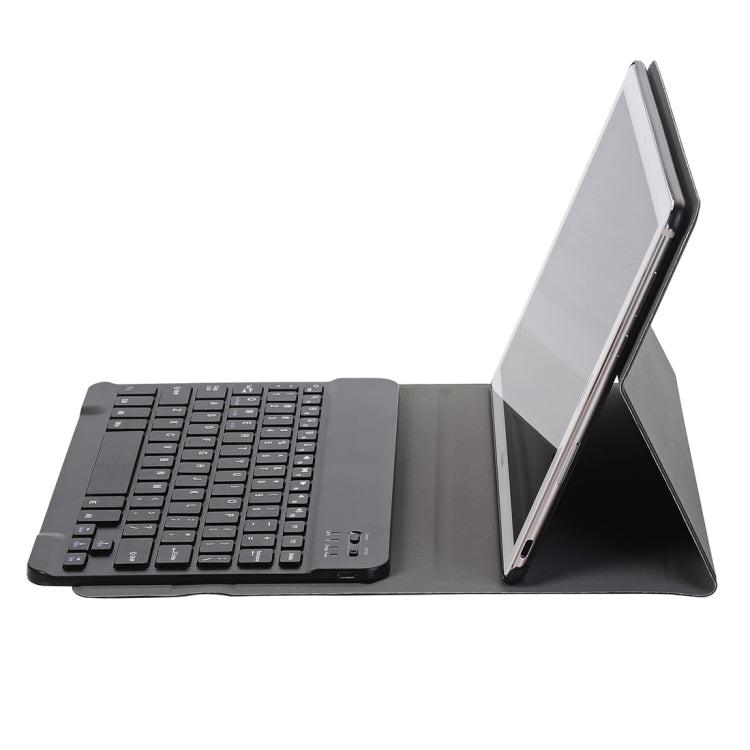 Detachable Bluetooth Keyboard Ultrathin Horizontal Flip Leather Tablet Case for Huawei MediaPad M5 / M5 Pro 10.8 inch, with Holder(Black)