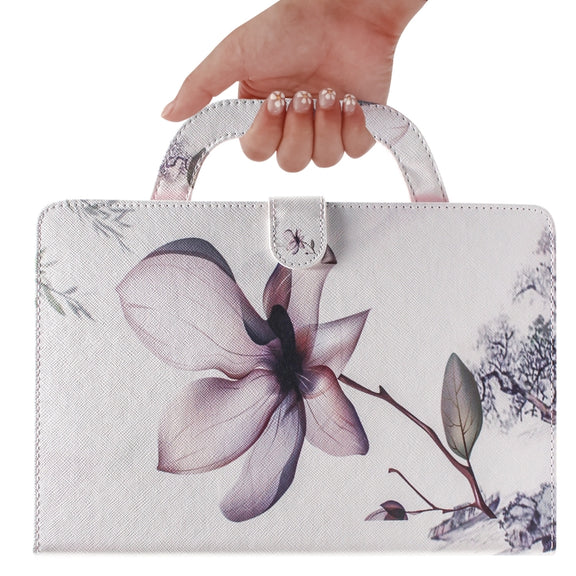 Magnolia Pattern Horizontal Flip Leather Case for Amazon Kindle Paperwhite 1 / 2 / 3 / 4 (2018), with Holder & Card Slot & Wallet