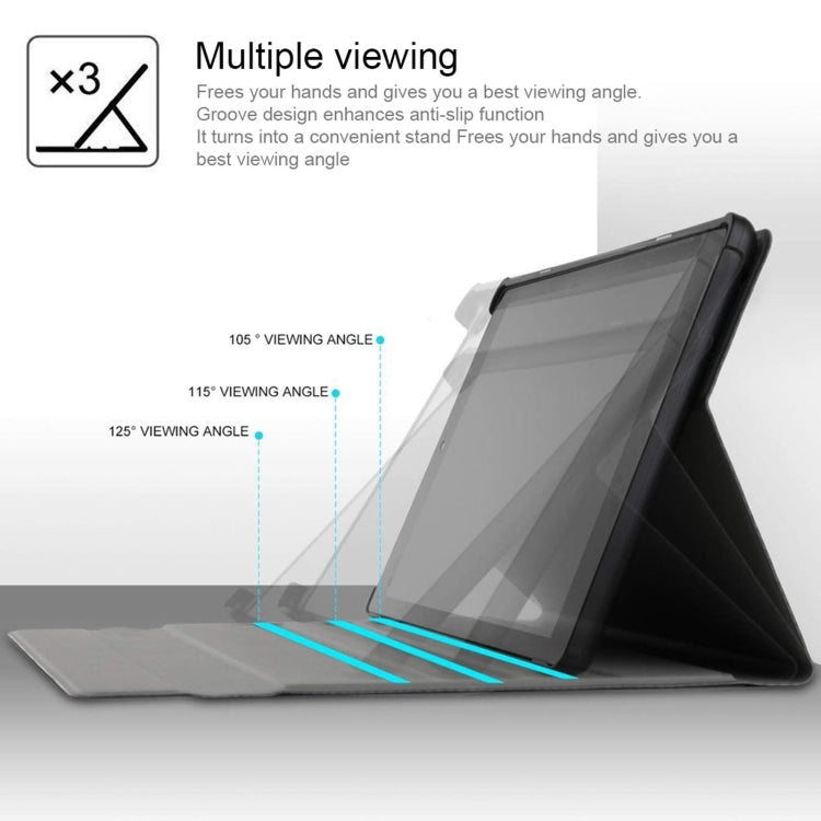 AM12 2 in 1 Removable Bluetooth Keyboard + Protective Leather Tablet Case with Holder for Lenovo Tab P11 (Tab-J606F)(Black)