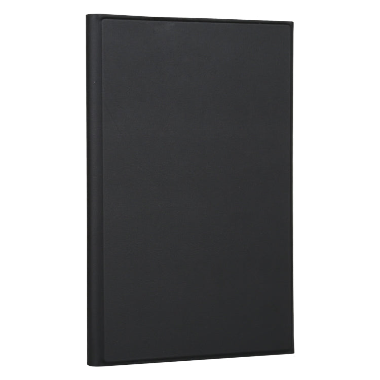 AM12 2 in 1 Removable Bluetooth Keyboard + Protective Leather Tablet Case with Holder for Lenovo Tab P11 (Tab-J606F)(Black)
