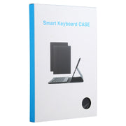 AM12 2 in 1 Removable Bluetooth Keyboard + Protective Leather Tablet Case with Holder for Lenovo Tab P11 (Tab-J606F)(Black)