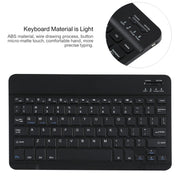 AM12 2 in 1 Removable Bluetooth Keyboard + Protective Leather Tablet Case with Holder for Lenovo Tab P11 (Tab-J606F)(Black)