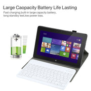 AM12 2 in 1 Removable Bluetooth Keyboard + Protective Leather Tablet Case with Holder for Lenovo Tab P11 (Tab-J606F)(Gold)