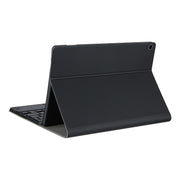 DY-M10ReL-C 2 in 1 Removable Bluetooth Keyboard + Protective Leather Tablet Case with Touchpad & Holder for Lenovo Tab M10 FHD REL(Black)