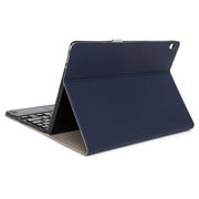 DY-P10-C 2 in 1 Removable Bluetooth Keyboard + Protective Leather Tablet Case with Touchpad & Holder for Lenovo Tab P10 10.1 inch(Blue)
