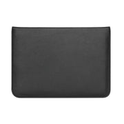 Universal Envelope Style PU Leather Case with Holder for Ultrathin Notebook Tablet PC 15.4 inch, Size: 39x28x1.5cm(Black)