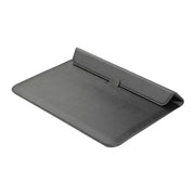 Universal Envelope Style PU Leather Case with Holder for Ultrathin Notebook Tablet PC 15.4 inch, Size: 39x28x1.5cm(Black)
