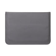 Universal Envelope Style PU Leather Case with Holder for Ultrathin Notebook Tablet PC 15.4 inch, Size: 39x28x1.5cm(Grey)