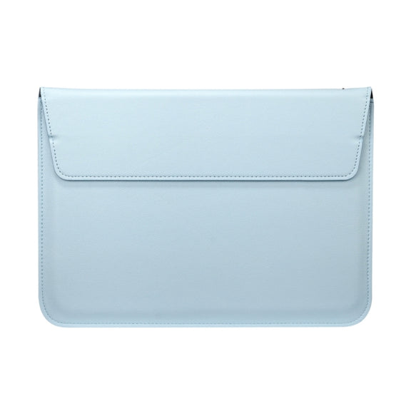 Universal Envelope Style PU Leather Case with Holder for Ultrathin Notebook Tablet PC 15.4 inch, Size: 39x28x1.5cm(Blue)