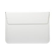 Universal Envelope Style PU Leather Case with Holder for Ultrathin Notebook Tablet PC 15.4 inch, Size: 39x28x1.5cm(White)