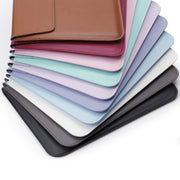 Universal Envelope Style PU Leather Case with Holder for Ultrathin Notebook Tablet PC 15.4 inch, Size: 39x28x1.5cm(Grey)