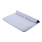 Universal Envelope Style PU Leather Case with Holder for Ultrathin Notebook Tablet PC 13.3 inch, Size: 35x25x1.5cm (Blue Purple)