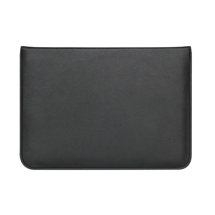 Universal Envelope Style PU Leather Case with Holder for Ultrathin Notebook Tablet PC 11.6 inch, Size: 32.5x21.5x1cm(Black)