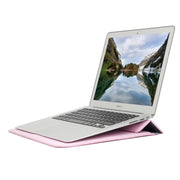 Universal Envelope Style PU Leather Case with Holder for Ultrathin Notebook Tablet PC 11.6 inch, Size: 32.5x21.5x1cm(Pink)