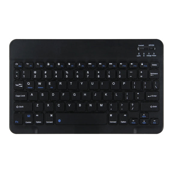 M10 2 in 1 Removable Bluetooth Keyboard + Leather Tablet Case with Holder for Lenovo Tab M10 TB-X505X (Black)