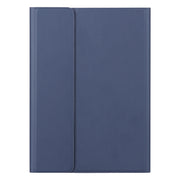 M10 2 in 1 Removable Bluetooth Keyboard + Leather Tablet Case with Holder for Lenovo Tab M10 TB-X505X (Dark Blue)