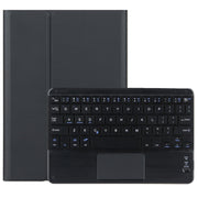 M10-C 2 in 1 Removable Bluetooth Keyboard + Leather Tablet Case with Touchpad & Holder for Lenovo Tab M10 TB-X505X (Black)