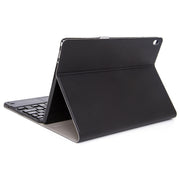 M10-C 2 in 1 Removable Bluetooth Keyboard + Leather Tablet Case with Touchpad & Holder for Lenovo Tab M10 TB-X505X (Black)