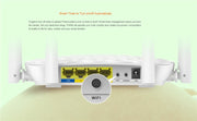 Tenda FH456 Wireless 2.4GHz 300Mbps WiFi Router with 4*5dBi External Antennas(White)
