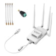 VONETS VAR600-H 600Mbps Wireless Bridge WiFi Repeater, With 4 Antennas + DC Adapter Set - free shipping - PMC TechLife - Order now!