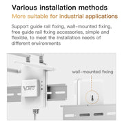 VONETS VAR600-H 600Mbps Wireless Bridge WiFi Repeater, With Power Adapter + 4 Antennas + DC Adapter Set