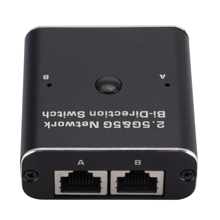 2.4GHz+5GHz RJ45 Network Bi-Direction Switch (Black)