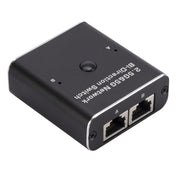 2.4GHz+5GHz RJ45 Network Bi-Direction Switch (Black)