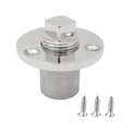 316 Stainless Steel Yacht Outlet Drain Valve with Screw - Marine Accessories & Parts by PMC TechLife | Online Shopping South Africa | PMC TechLife | Buy Now Pay Later Mobicred