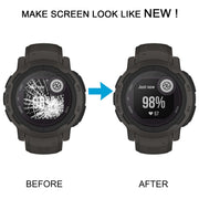 For Garmin Instinct 2 Original LCD Screen with Digitizer Full Assembly(White)