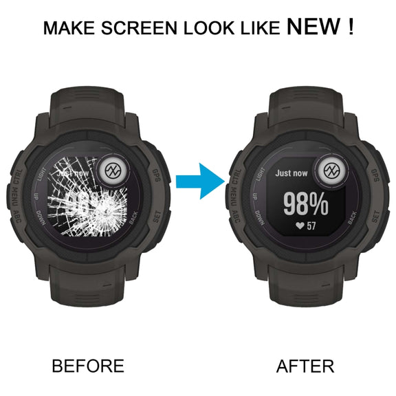 For Garmin Instinct 2 Original LCD Screen with Digitizer Full Assembly(Black)