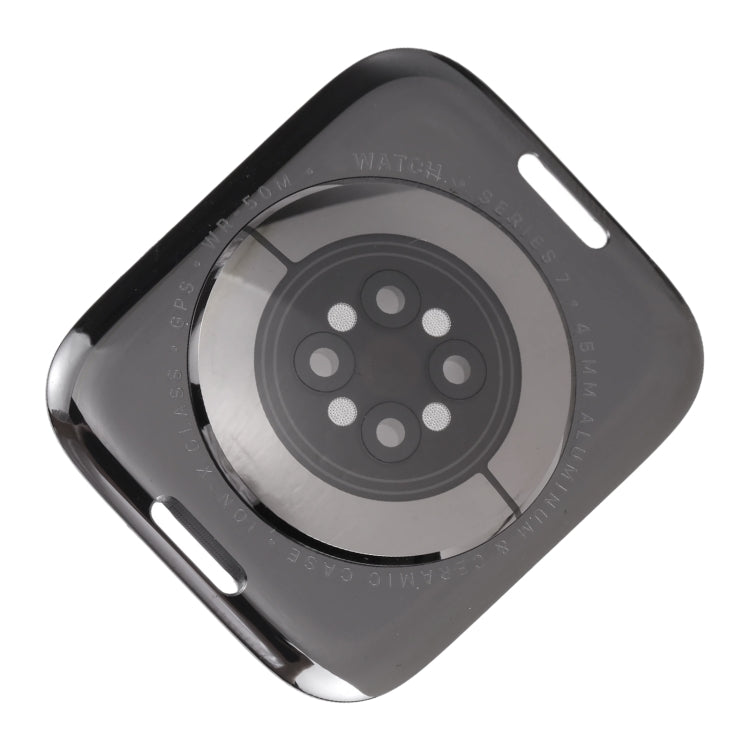 For Apple Watch Series 7 45MM GPS Version Glass Back Cover With Wireless Charging Coil