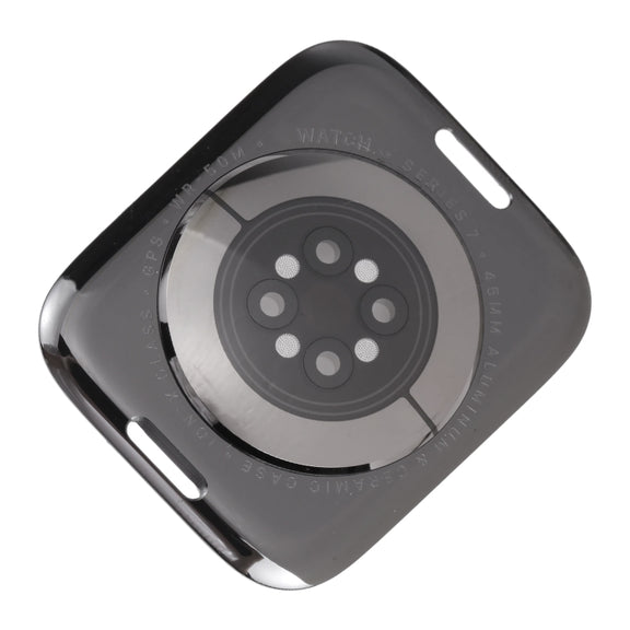 For Apple Watch Series 7 45MM GPS Version Glass Back Cover With Wireless Charging Coil